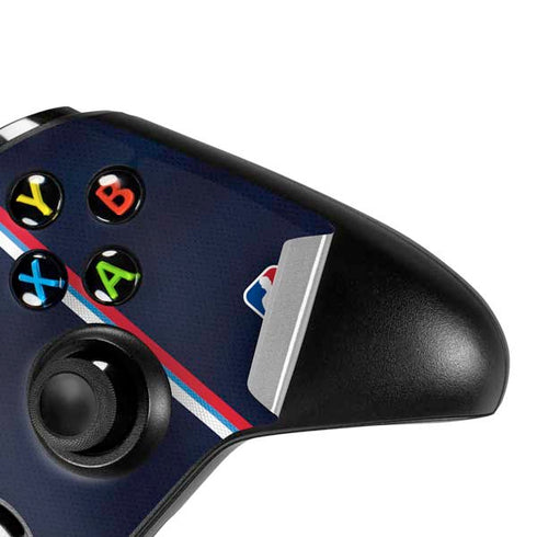 NBA Los Angeles Clippers Distressed Red Xbox One X Controller Skin