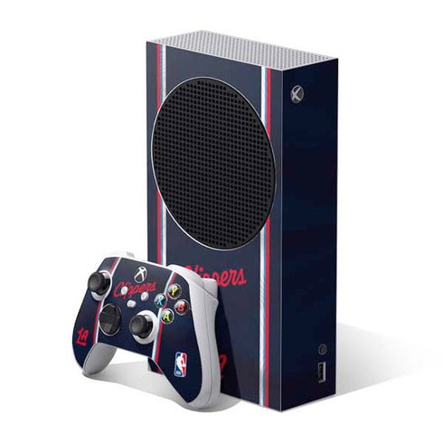 NBA Los Angeles Clippers Distressed Red Xbox Series S Bundle Skin