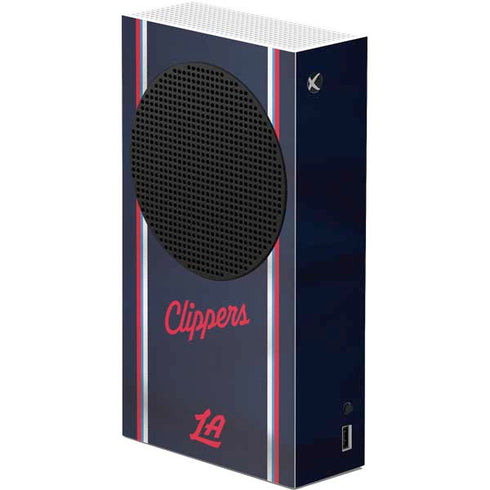 NBA Los Angeles Clippers Distressed Red Xbox Series S Skins