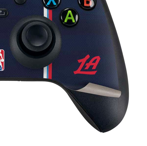 NBA Los Angeles Clippers Distressed Red Xbox Series X Controller Skin