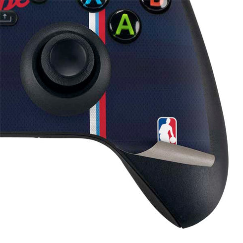 NBA Los Angeles Clippers Distressed Red XBox Series X Digital Edition Bundle Skin