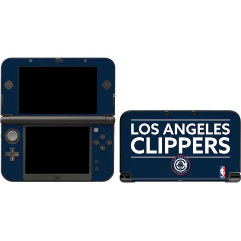 NBA Los Angeles Clippers Standard Blue 3DS XL 2015 Skin