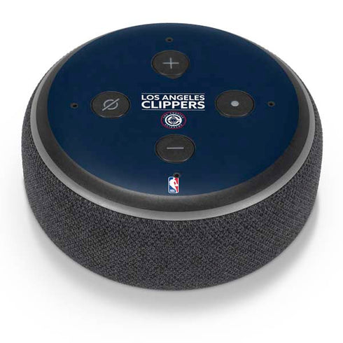 NBA Los Angeles Clippers Standard Blue Amazon Echo Dot Skin