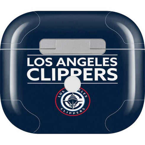 NBA Los Angeles Clippers Standard Blue Apple AirPods (3rd Gen 2021) Skin