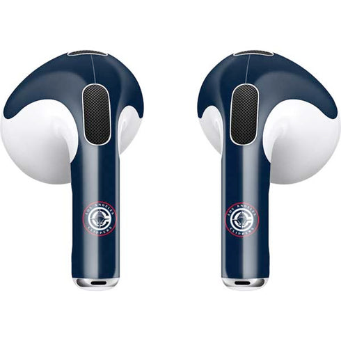 NBA Los Angeles Clippers Standard Blue Apple AirPods (3rd Gen 2021) Skin