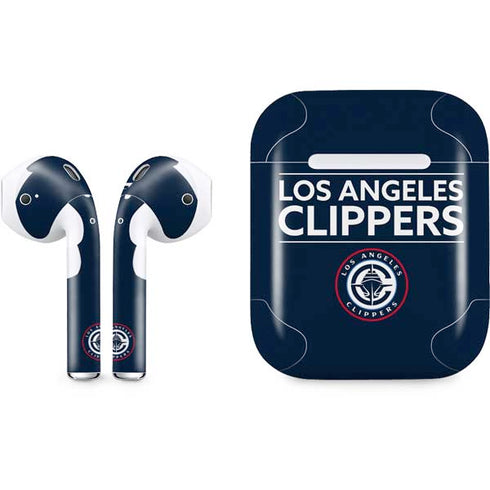 NBA Los Angeles Clippers Standard Blue Apple AirPods Skin