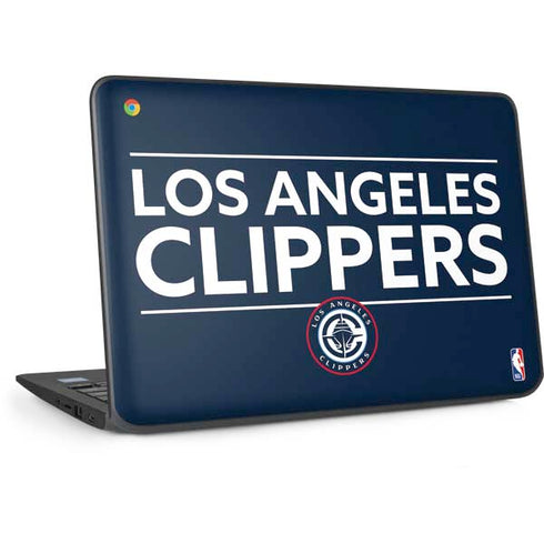 NBA Los Angeles Clippers Standard Blue HP Chromebook Skin