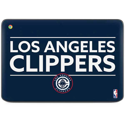 NBA Los Angeles Clippers Standard Blue HP Chromebook Skin