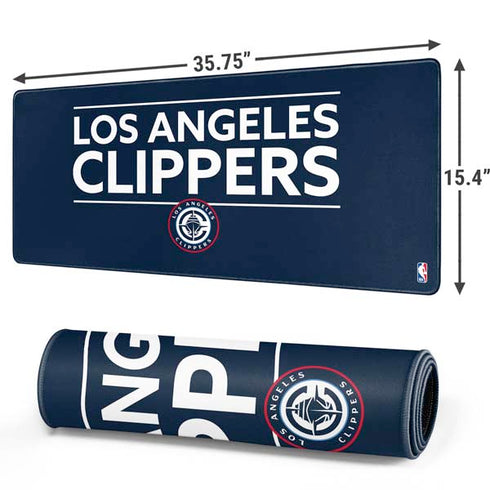 NBA Los Angeles Clippers Standard Blue Gaming Mouse Pad