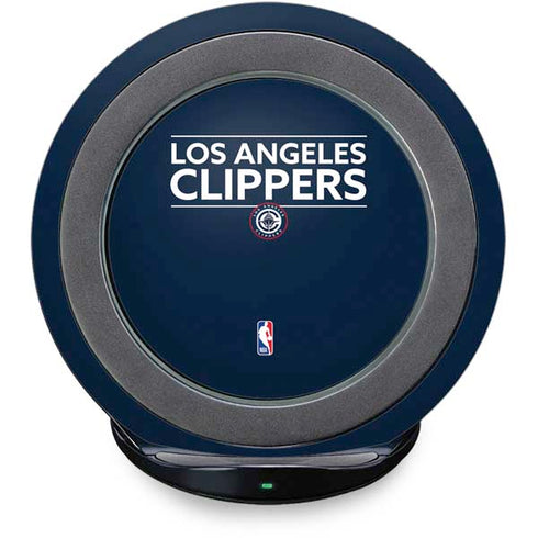 NBA Los Angeles Clippers Standard Blue Fast Charge Wireless Charging Stand Skin