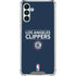 NBA Los Angeles Clippers Standard Blue Galaxy A13 5G Clear Case