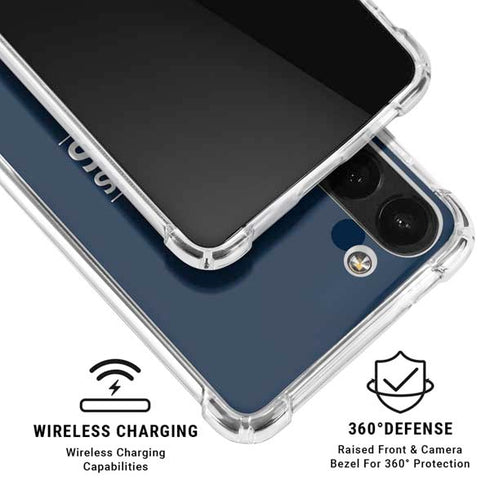 NBA Los Angeles Clippers Standard Blue Galaxy A13 5G Clear Case