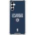 NBA Los Angeles Clippers Standard Blue Galaxy A15 5G Clear Case