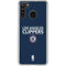 NBA Los Angeles Clippers Standard Blue Galaxy A21 Clear Case