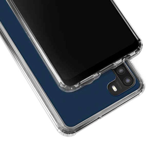 NBA Los Angeles Clippers Standard Blue Galaxy A21 Clear Case