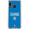 NBA Los Angeles Clippers Standard Blue Galaxy A30 Clear Case