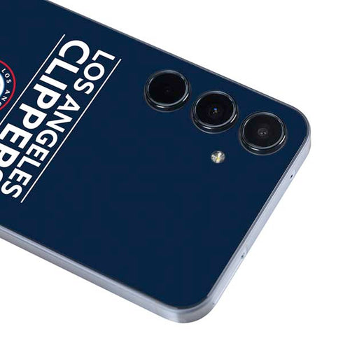NBA Los Angeles Clippers Standard Blue Galaxy A35 5G Skin
