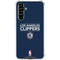 NBA Los Angeles Clippers Standard Blue Galaxy A54 5G Clear Case