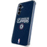 NBA Los Angeles Clippers Standard Blue Galaxy A55 5G Clear Case