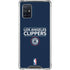 NBA Los Angeles Clippers Standard Blue Galaxy A71 5G Clear Case