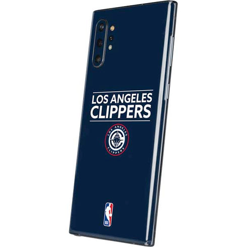 NBA Los Angeles Clippers Standard Blue Galaxy Note 10 Plus Skin