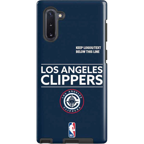 NBA Los Angeles Clippers Standard Blue Galaxy Cases