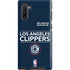 NBA Los Angeles Clippers Standard Blue Galaxy Cases