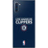 NBA Los Angeles Clippers Standard Blue Galaxy Note 10 Skin