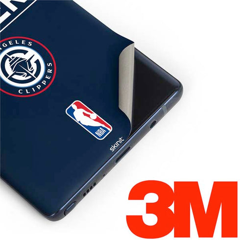 NBA Los Angeles Clippers Standard Blue Galaxy Note 9 Skin