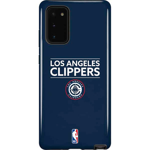 NBA Los Angeles Clippers Standard Blue Galaxy Note20 5G Pro Case
