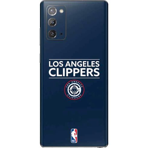 NBA Los Angeles Clippers Standard Blue Galaxy Note20 5G Skin