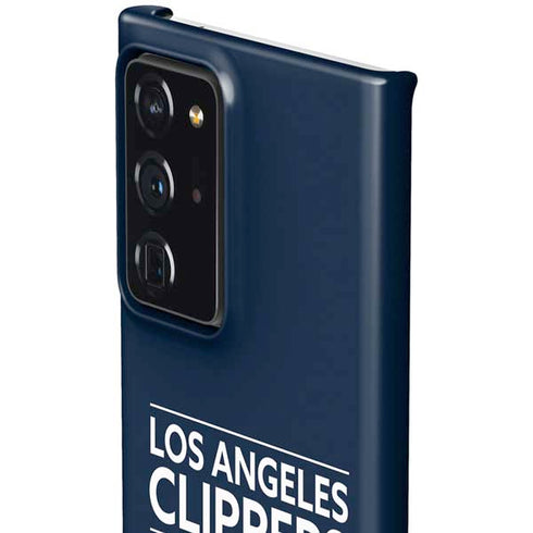 NBA Los Angeles Clippers Standard Blue Galaxy Note20 Ultra 5G Lite Case
