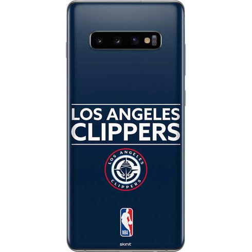NBA Los Angeles Clippers Standard Blue Galaxy S10 Plus Skin