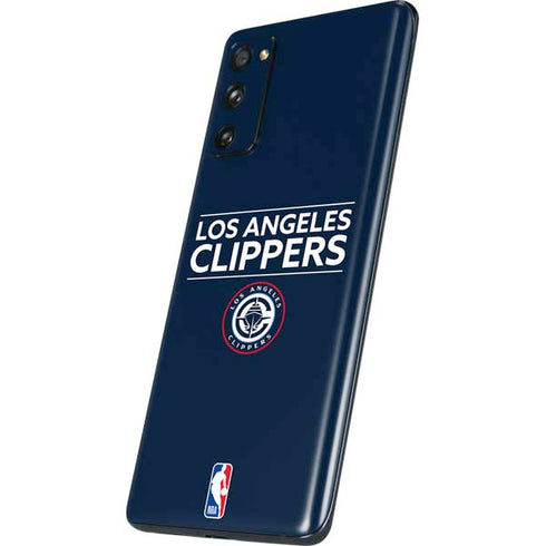 NBA Los Angeles Clippers Standard Blue Galaxy S20 Fan Edition Skin