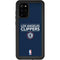 NBA Los Angeles Clippers Standard Blue Galaxy S20 Plus Waterproof Case