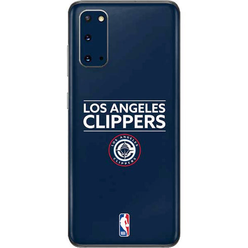 NBA Los Angeles Clippers Standard Blue Galaxy S20 Skin