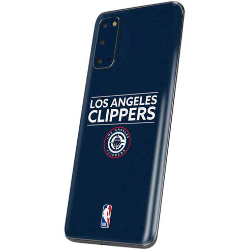 NBA Los Angeles Clippers Standard Blue Galaxy S20 Skin