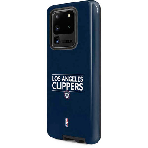 NBA Los Angeles Clippers Standard Blue Galaxy S20 Ultra 5G Pro Case