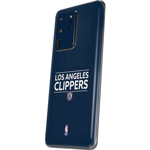 NBA Los Angeles Clippers Standard Blue Galaxy S20 Ultra 5G Skin