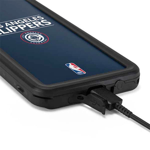 NBA Los Angeles Clippers Standard Blue Galaxy S20 Waterproof Case