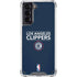 NBA Los Angeles Clippers Standard Blue Galaxy S21 5G Clear Case