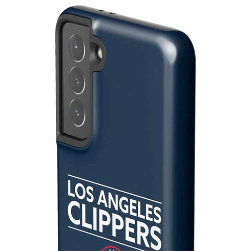 NBA Los Angeles Clippers Standard Blue Galaxy S21 5G Pro Case