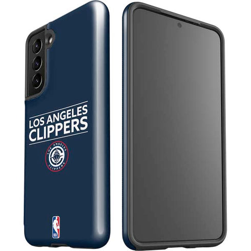NBA Los Angeles Clippers Standard Blue Galaxy S21 5G Pro Case