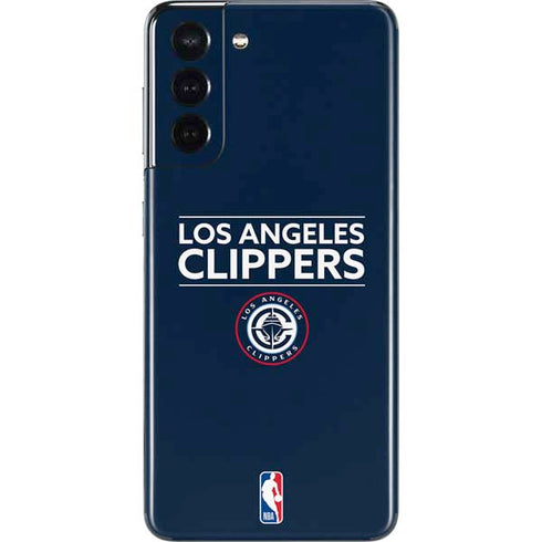 NBA Los Angeles Clippers Standard Blue Galaxy S21 5G Skin