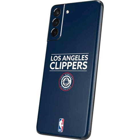 NBA Los Angeles Clippers Standard Blue Galaxy S21 5G Skin