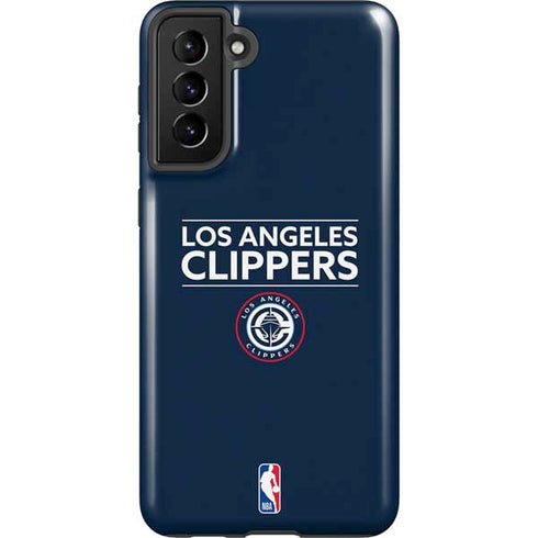 NBA Los Angeles Clippers Standard Blue Galaxy S21 Plus 5G Pro Case