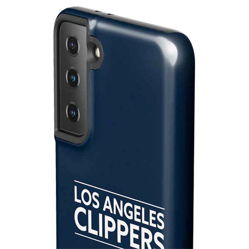 NBA Los Angeles Clippers Standard Blue Galaxy S21 Plus 5G Pro Case