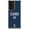 NBA Los Angeles Clippers Standard Blue Galaxy S21 Ultra 5G Clear Case