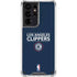 NBA Los Angeles Clippers Standard Blue Galaxy S21 Ultra 5G Clear Case