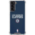 NBA Los Angeles Clippers Standard Blue Galaxy S22 Clear Case